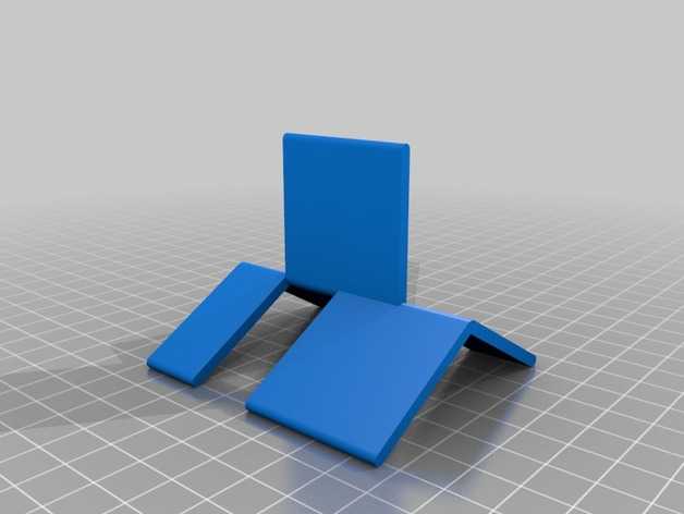 可折叠简易模型 3D打印模型渲染图