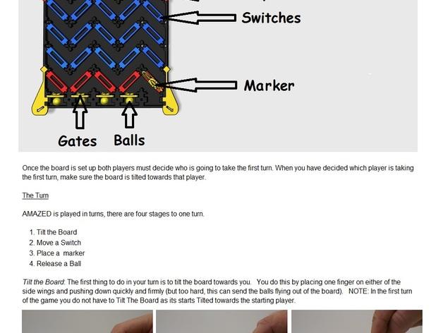 3D打印的迷你棋盘游戏