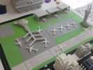 3D打印迷你飞机场模型