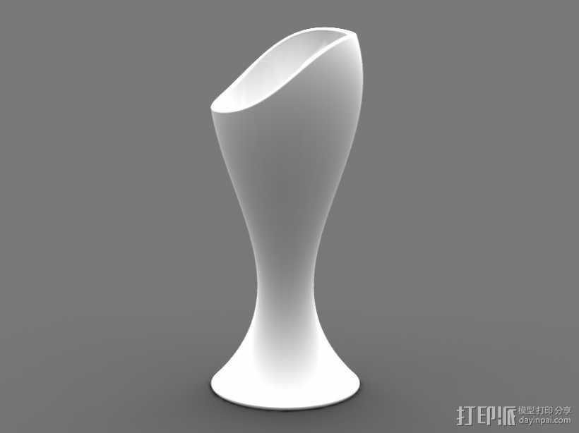 艺术花瓶 3D打印模型渲染图
