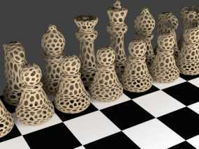 Voronoi风格象棋