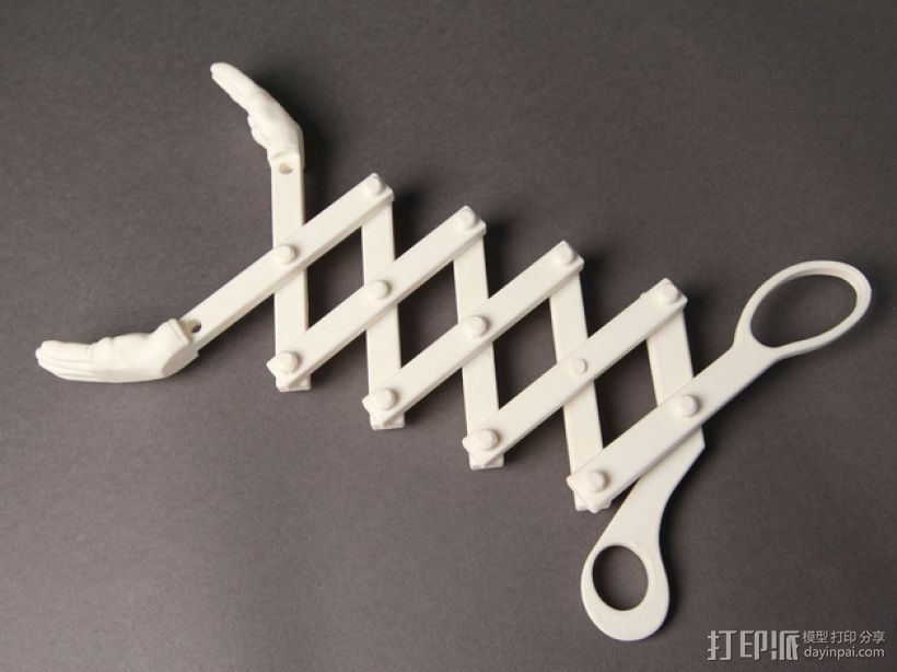 弹簧剪 3D打印模型渲染图