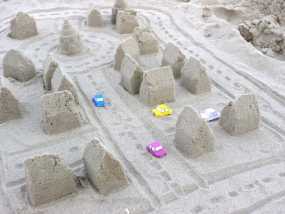 砂质房屋模具