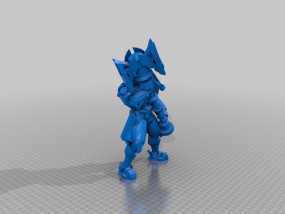 3D打印英雄联盟游戏造型