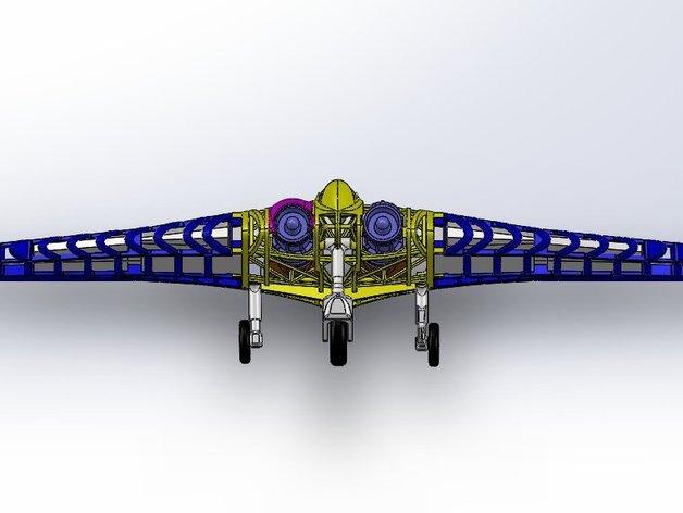 二战隐形战机Horten 229