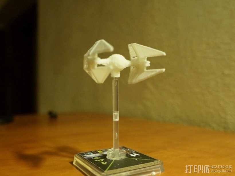 迷你游戏拦截机 3D打印模型渲染图