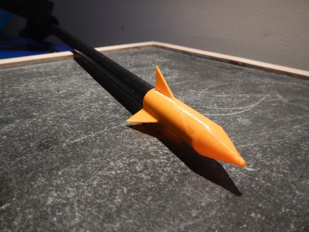 可定制化的迷你火箭模型 3D打印模型渲染图