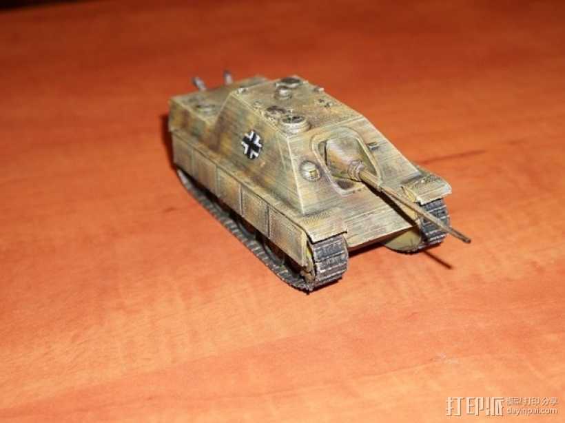 驱逐战车坦克模型 3D打印模型渲染图