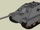 驱逐战车坦克模型