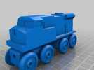玩具火车柴油发动机模型