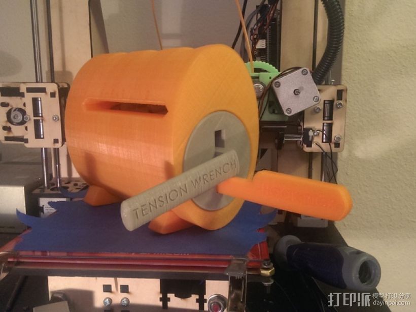 EZpick弹子锁模型 3D打印模型渲染图