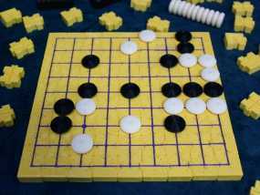 模块化磁力棋盘模型