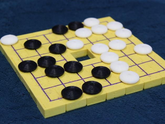 模块化磁力棋盘模型