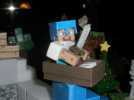 Minecraft人物玩偶船模型