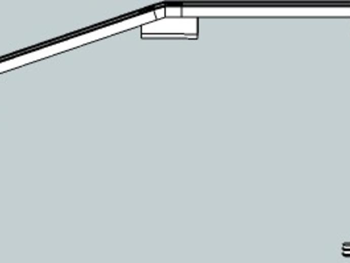 玩具火车桥梁支座模型