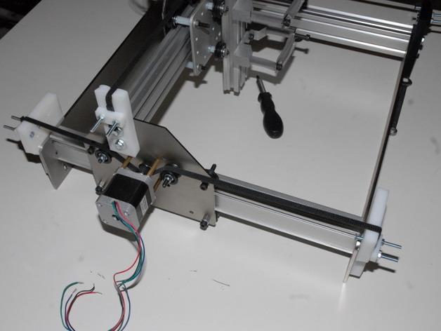 shapeoko X轴皮带夹