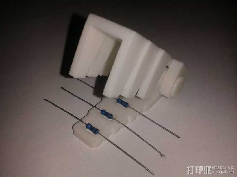 电阻器 弯曲机 3D打印模型渲染图