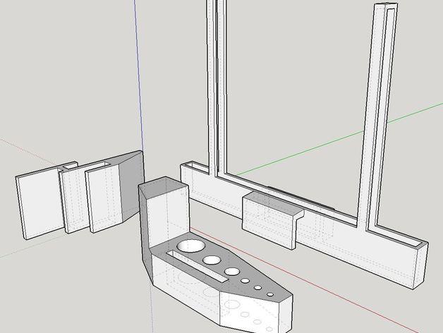 Replicator 2 3D打印机  工具架