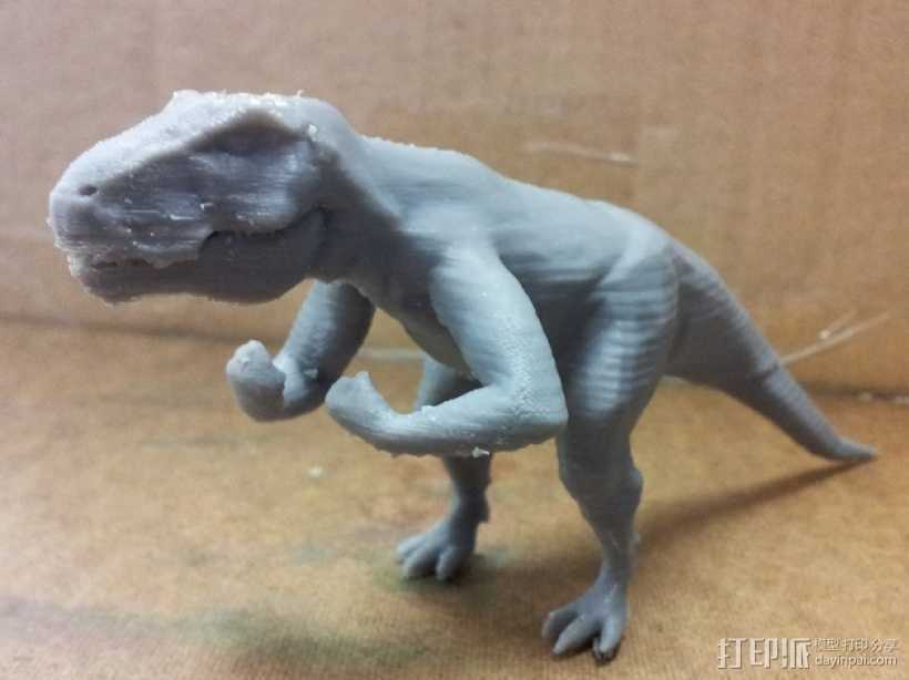 强壮的霸王龙 3D打印模型渲染图