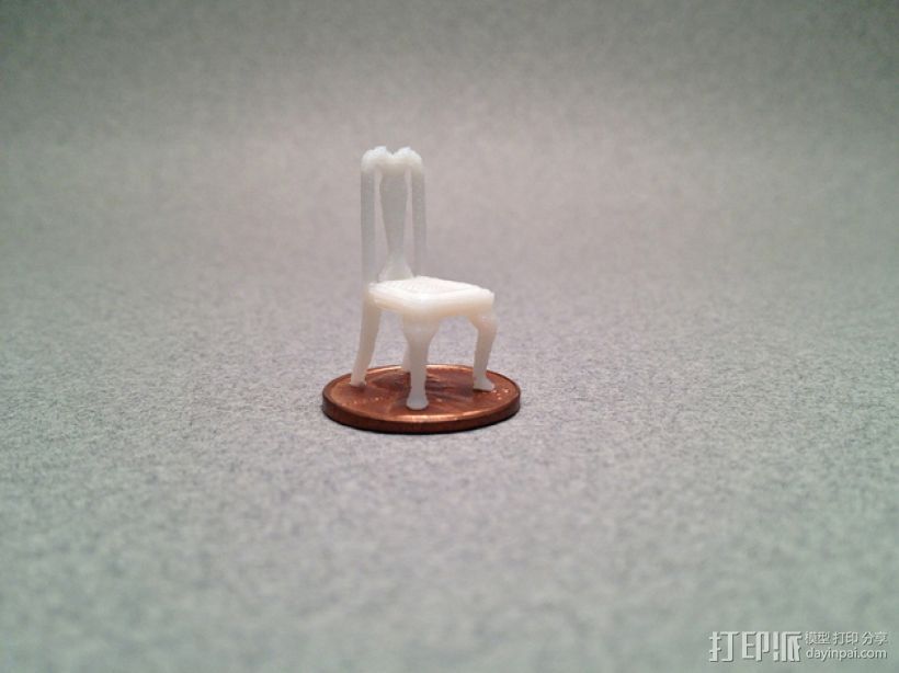 安娜皇后椅  3D打印模型渲染图