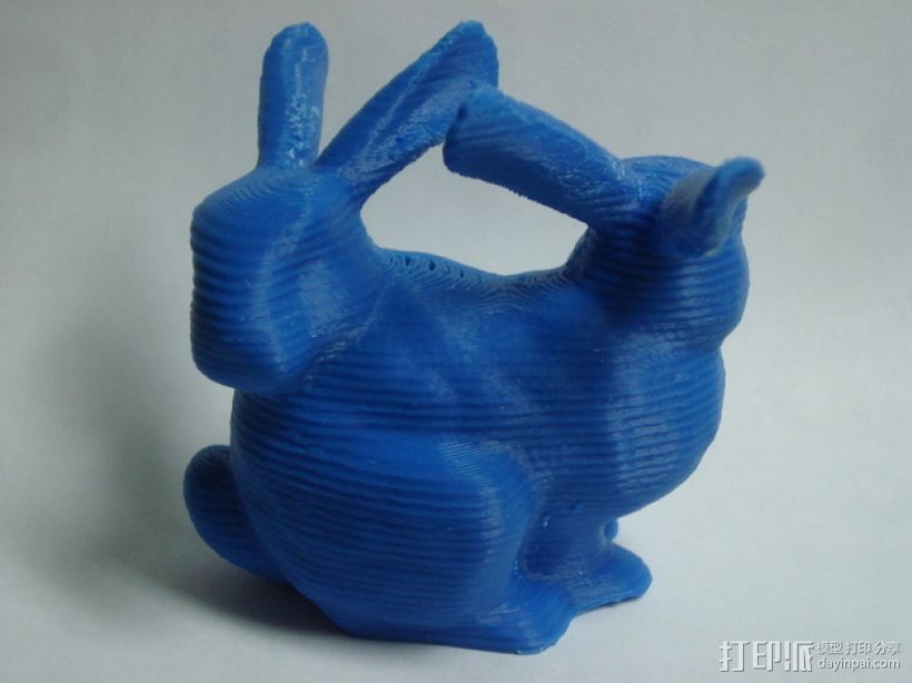 双头兔子 3D打印模型渲染图