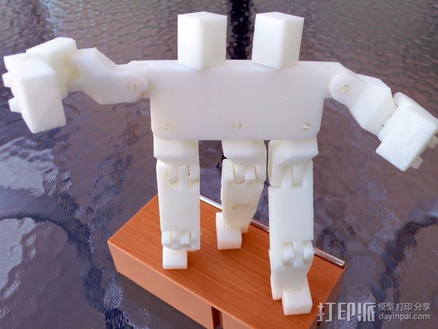 机器人联盟 3D打印模型渲染图