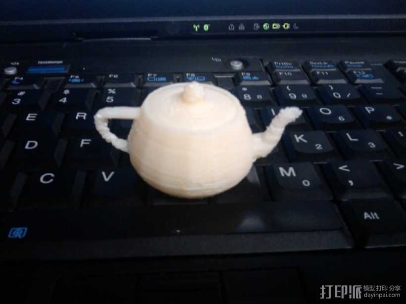 犹他茶壶  3D打印模型渲染图