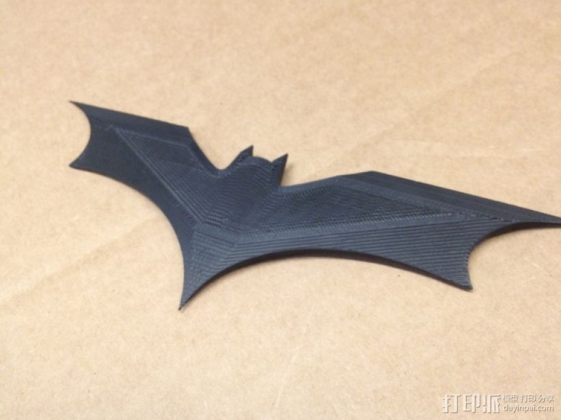 蝙蝠镖  3D打印模型渲染图