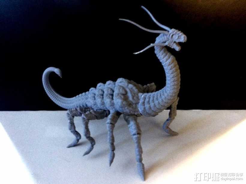 游戏《魔兽世界》 地狱野兽 3D打印模型渲染图