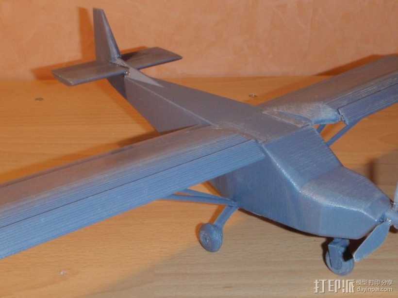 CH 701飞机 3D打印模型渲染图