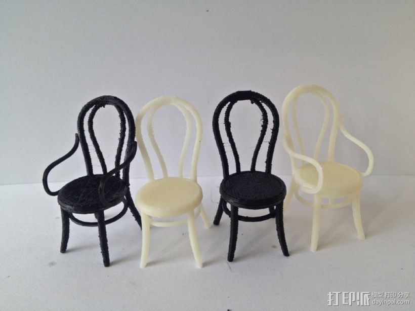 桑纳椅子 3D打印模型渲染图