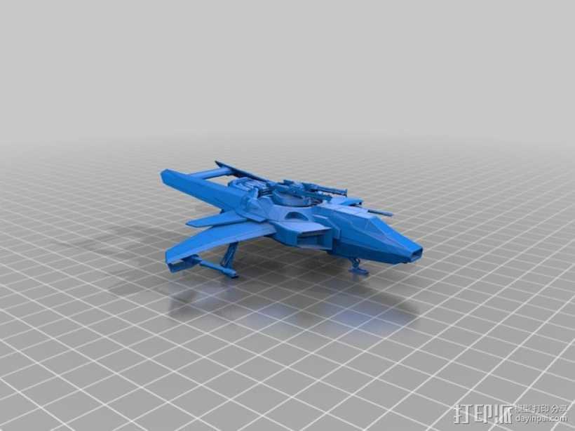 Anvil Aerospace F7C-M战斗机 3D打印模型渲染图