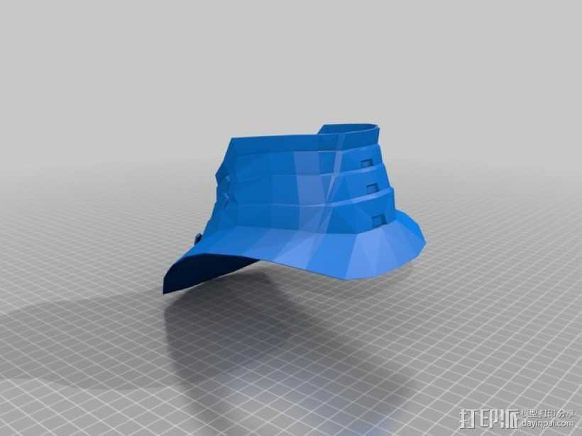 钢铁侠盔甲  3D打印模型渲染图