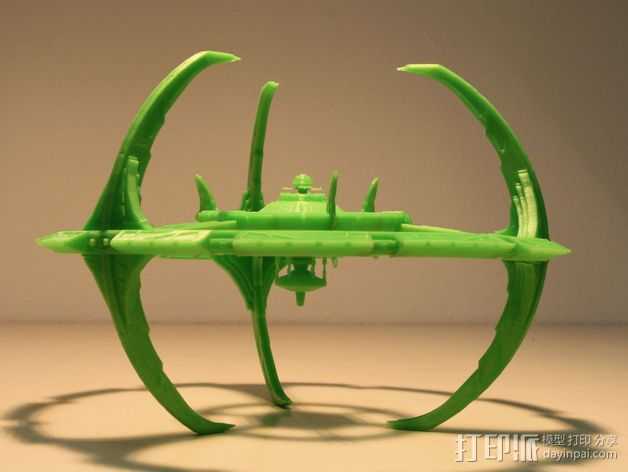 深空九号飞船 3D打印模型渲染图