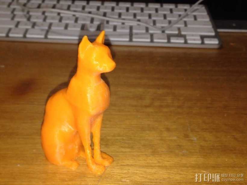 星际之门 猫 3D打印模型渲染图