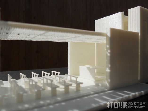 拉格罗萨教堂 3D打印模型渲染图