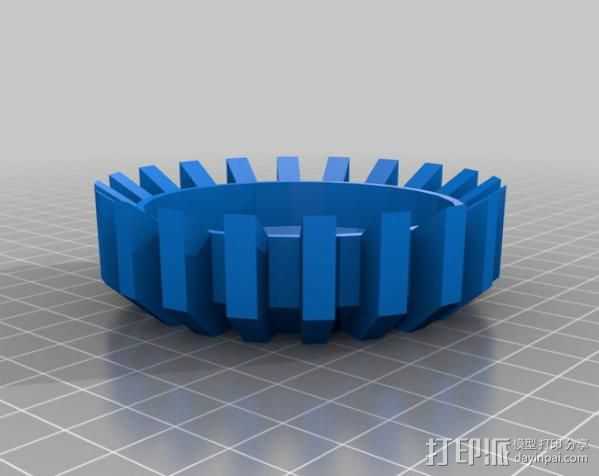 能量环盖帽 3D打印模型渲染图