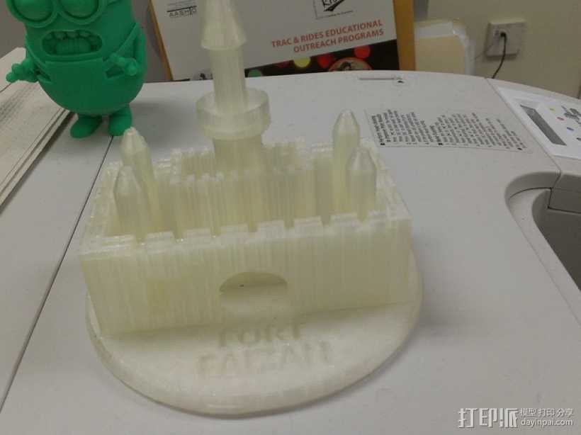 Faizan城堡 3D打印模型渲染图