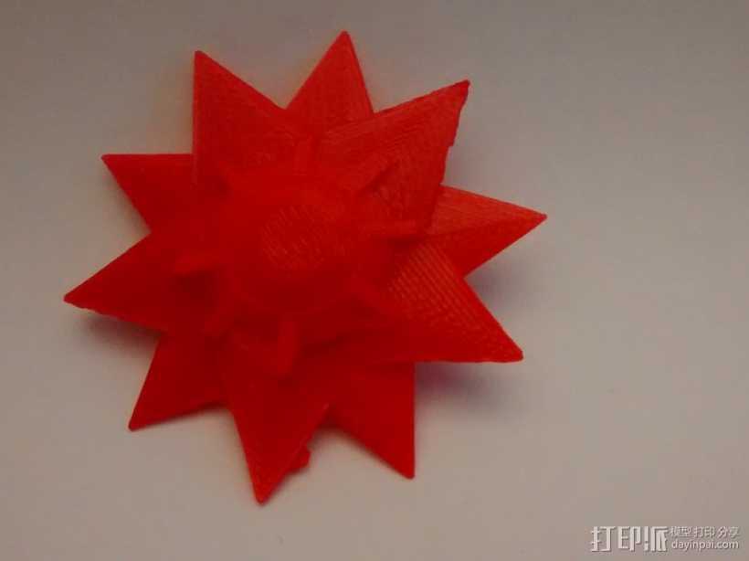 口袋妖怪宝石海星  3D打印模型渲染图