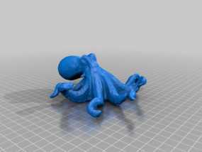 章鱼3D模型