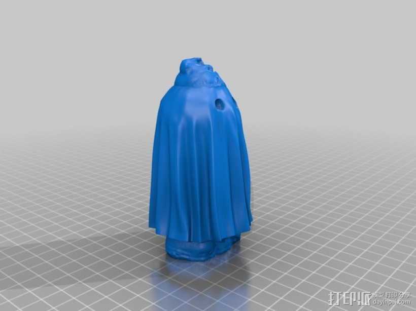 小矮人幽灵 3D打印模型渲染图