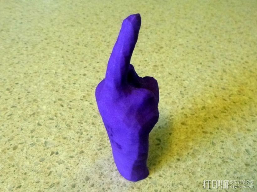 手 手指 3D打印模型渲染图