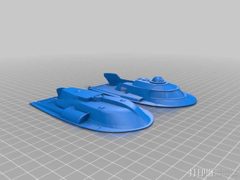 Proteus潜艇  3D打印模型渲染图