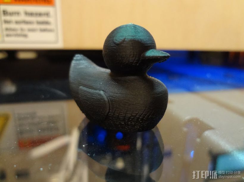小鸭子  3D打印模型渲染图