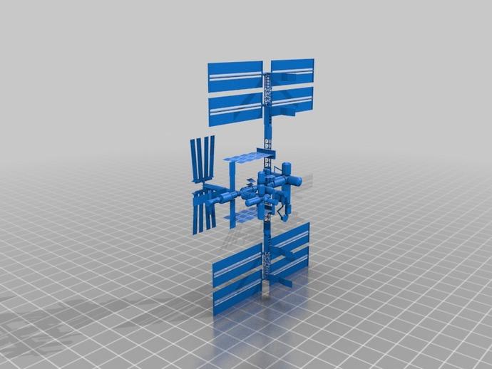国际空间站模型