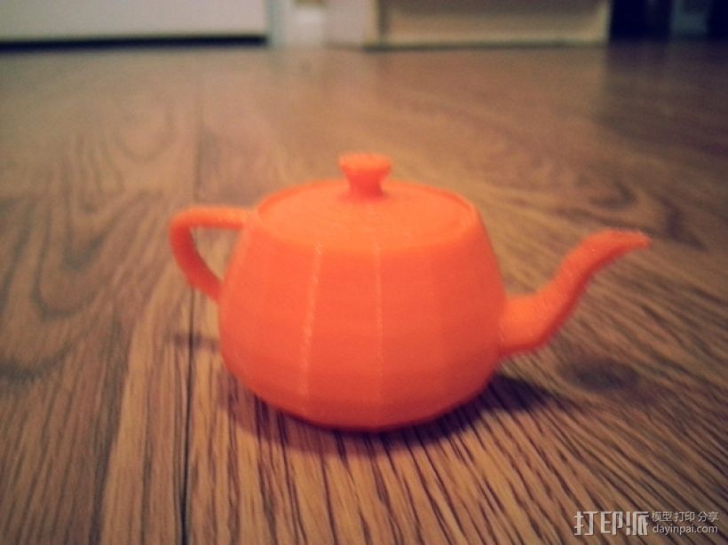 茶壶 3D打印模型渲染图