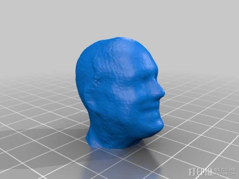 Patrick的头像模型 3D打印模型渲染图