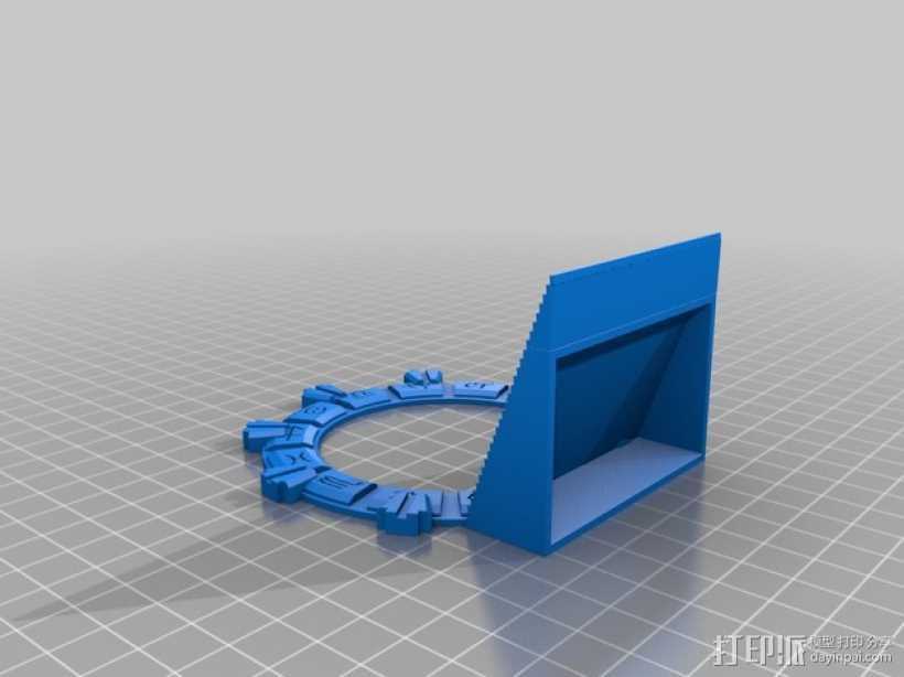星际之门 3D打印模型渲染图