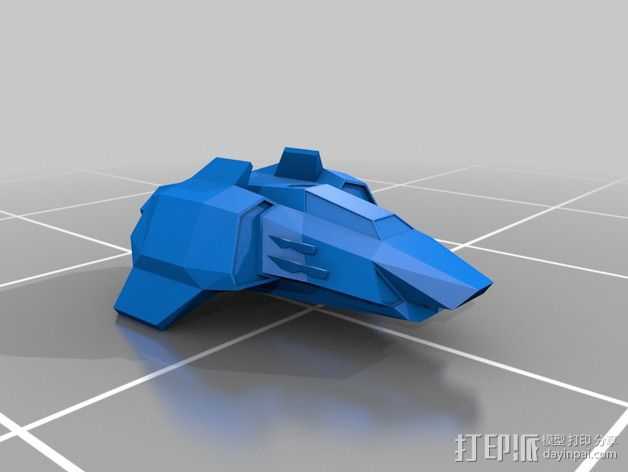 Magnum AHT战斗机 3D打印模型渲染图
