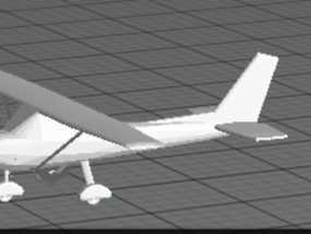 Cessna 172R塞斯纳172R飞机模型